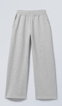 Wide-Leg Black Gray